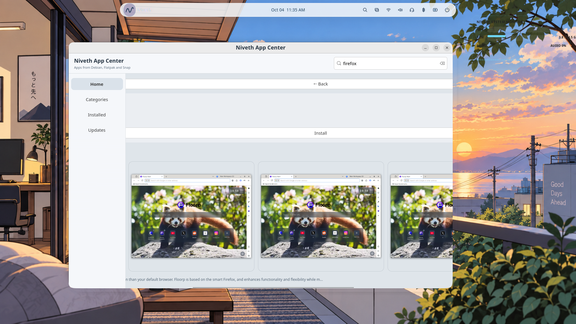 Niveth App Center